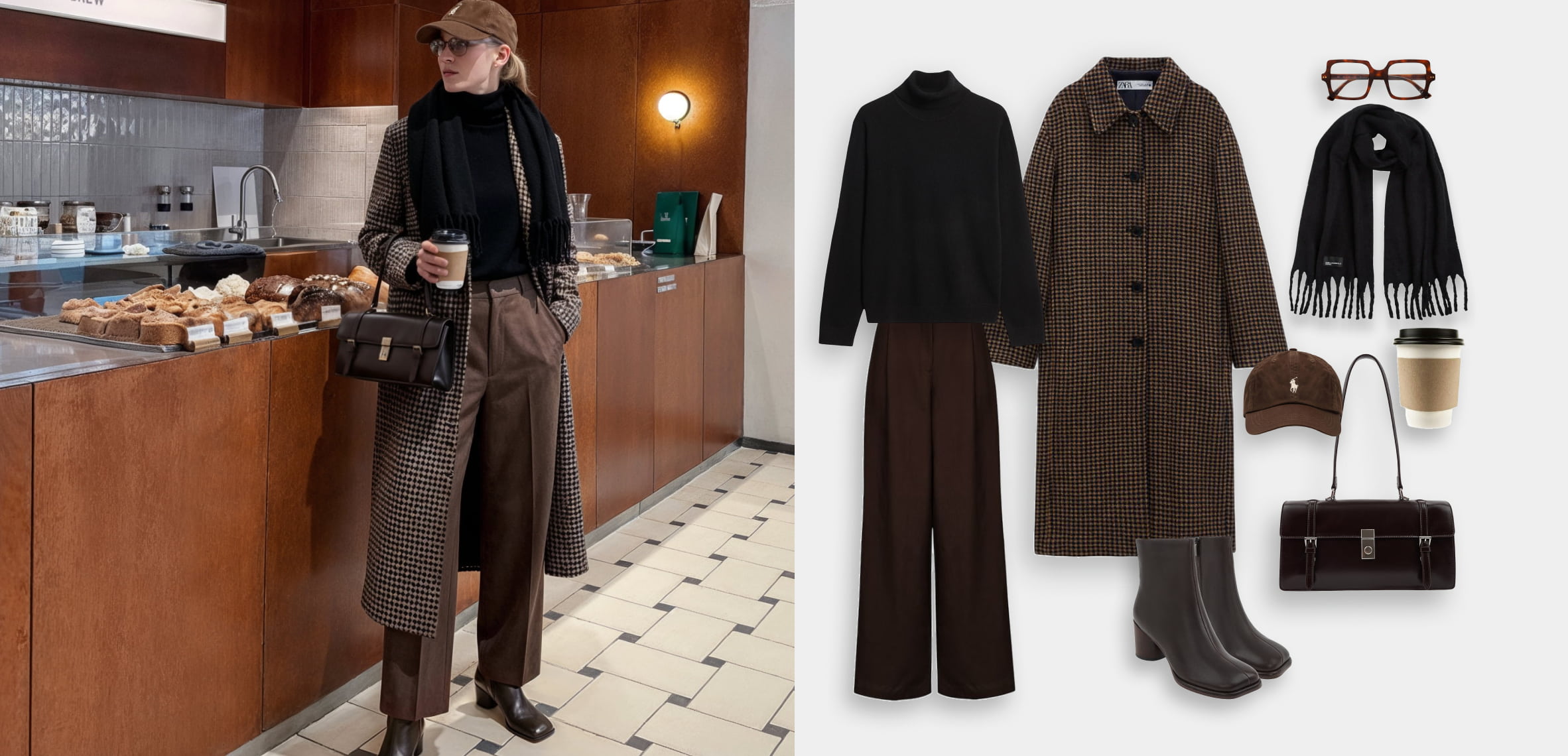 Город в кофейной гамме: мода и обувь сезона