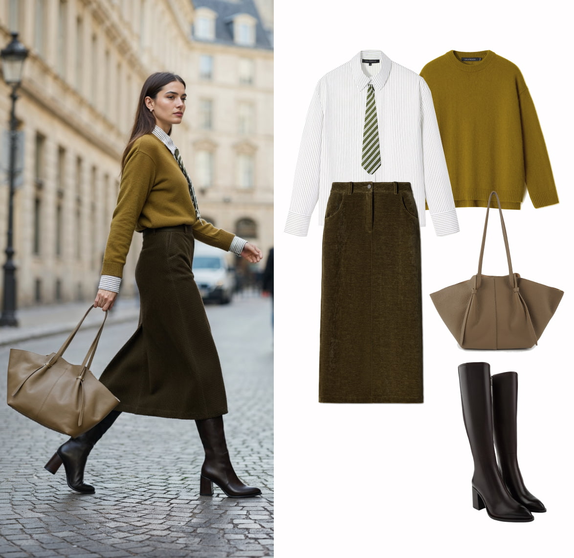 Тёплая классика: как осень делает строгие линии мягче